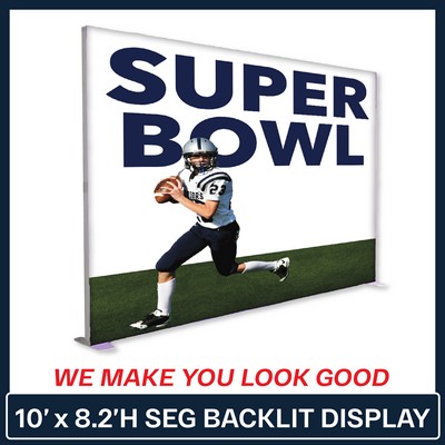 10'W x 8.2'H SEG Backlit Display