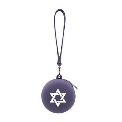 Silicone Coin Zipper Pouch Wallet