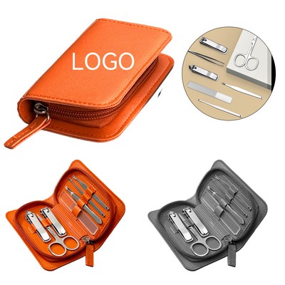 7" 1 Professional Nail Clippers Scissors Pedicure Kit