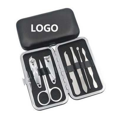 7 Piece Stainless Steel Nail Clipper Kit
