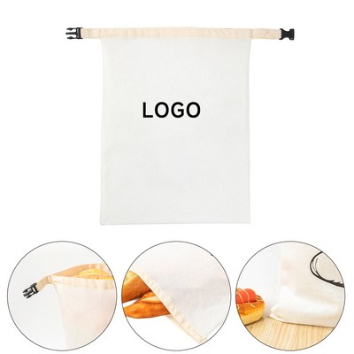 Linen Beeswax Bread Bag