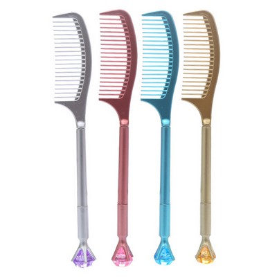 Diamond-Studded Comb Pen