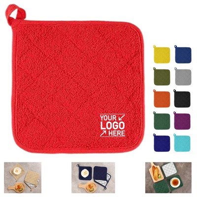 Quilted Heat-Resistant Kitchen Potholder
