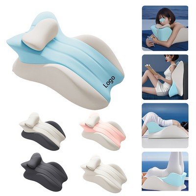 Wedge Support Pillow for Reading in Bed