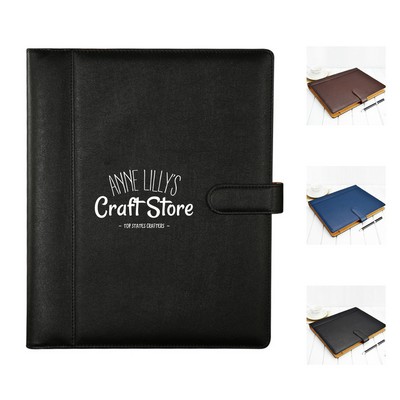 3 Ring Binder Portfolio with Calculator