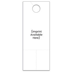 Custom Two-Tab Service Hang Tag