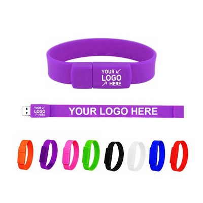 4GB Wristband USB Flash Drives