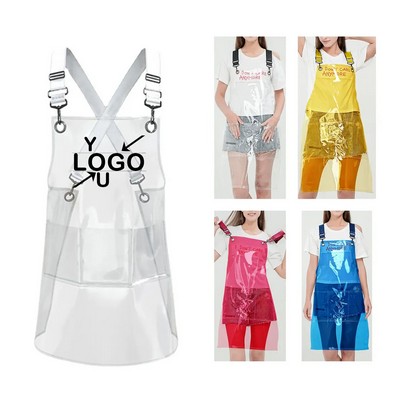 Waterproof TPU Apron with Cross Straps