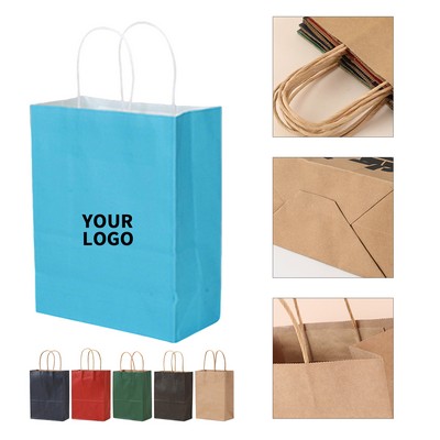 Small Kraft Gift Paper Carry Bag