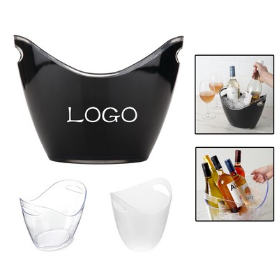 Clear Ice Wine Bucket