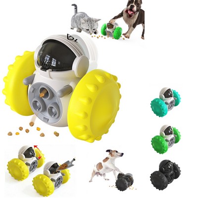 Pet Feeder Dispensers Robot Interactive Toy
