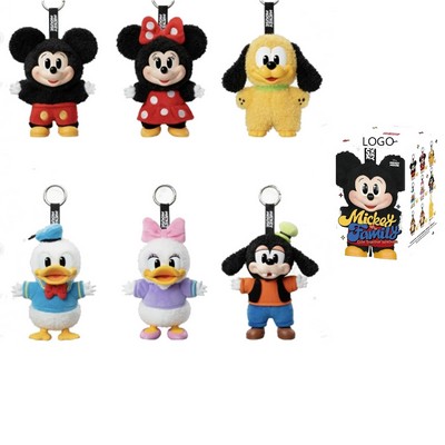 Mickey Family Series Plush Pendant