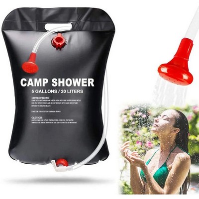 20L PVC Hanging Camping Shower