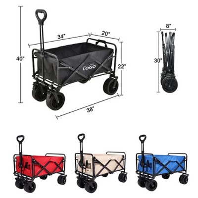 Outdoor Folding Camping Trolley
