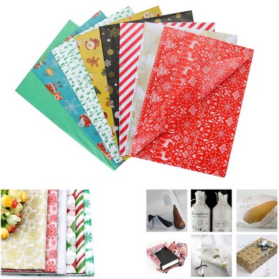 19.69" x 13.78" Gift Wrapping Tissue Paper MOQ 1000PCS