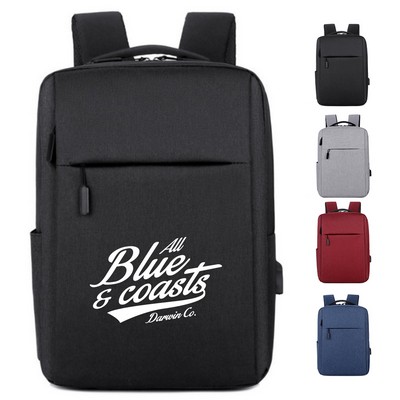 Laptop Backpack with USB Charging Port