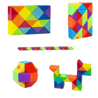 Giant Twisty Snake Puzzle Branded