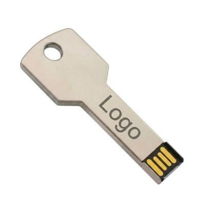 4GB Stainless Steel Key Shaped USB Flash Drive