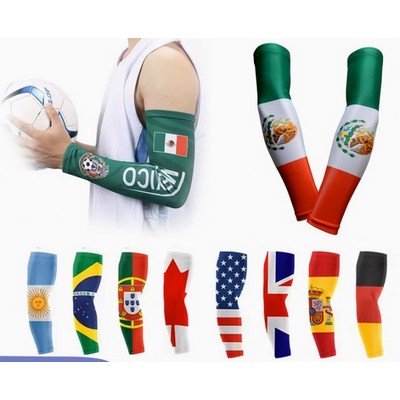 World Cup sunscreen sleeves