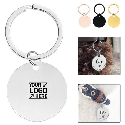 Custom Engraved Aluminum Pet Tag