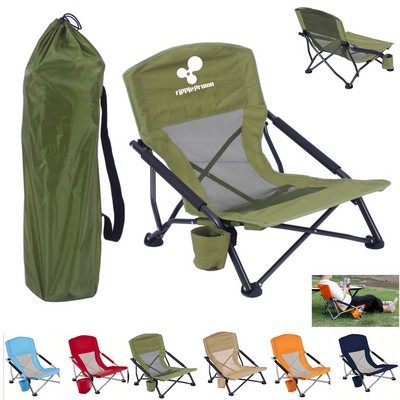 Lightweight Portable Folding Outdoor Camping Beach Fishing Recliner Chair
