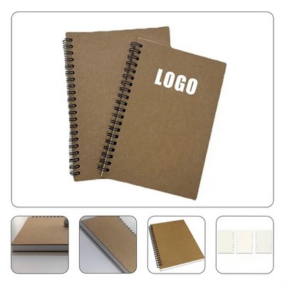 A5 Spiral Notebook with Thick Paper