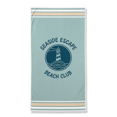 Beach Towel With Full Color Print 400GSM