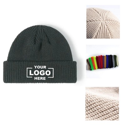 Custom Knit Beanie Cap