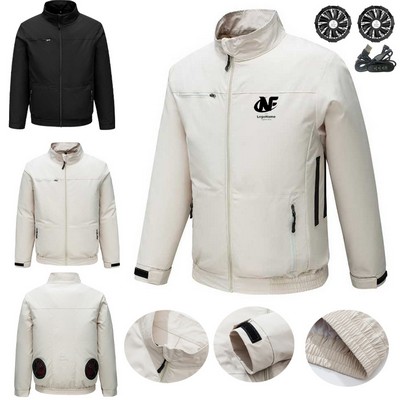 Men's Workwear Refrigeration Air Conditioning Fan Jacket