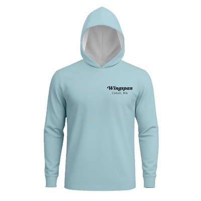 Long Sleeve Full Color T-Shirt with Hood