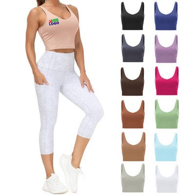 Womens Sports Bra Wirefree Padded