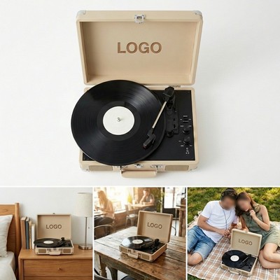 Retro Wi - Fi Turntable for Classic Music Playback