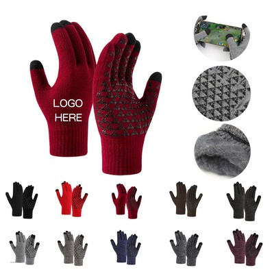 Touchscreen Knitted Cycling Gloves
