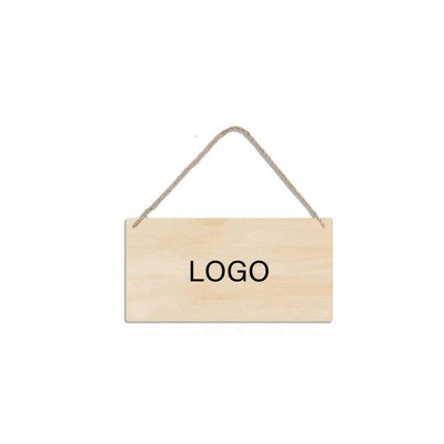 Blank Wood Chip Hanging Plate Diy Painting Handcrafted Decorative Pendant