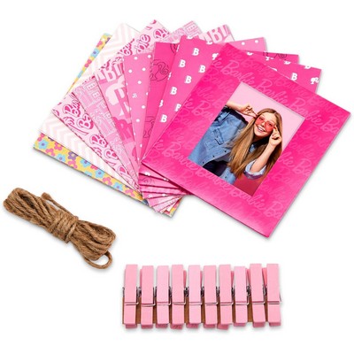 Kodak x Barbie Colorful & Decorative Barbie-Themed Hanging Square Frames for Zink 2x3" Photo Proj...