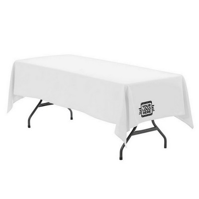 Wrinkle Free Stain Resistant Polyester Tablecloth