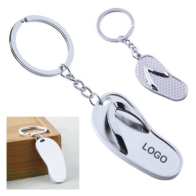 Steel Flip Flop Keychain