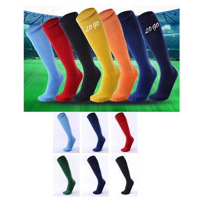 Soccer Sports Over Knee Cotton Socks