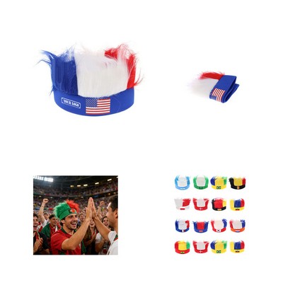 2026 World Cup Fan Wigs