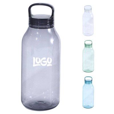 17oz Portable Transparent Sports Water Bottle