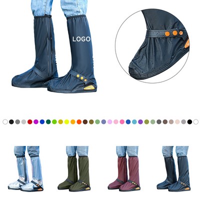 PVC High Tube Waterproof Shoe Cover