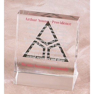 Lucite Easel Display Stand Embedment (3 1/4"x4")