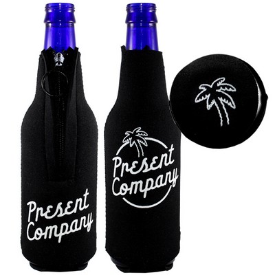 Neoprene™ Zipper Bottle Holder