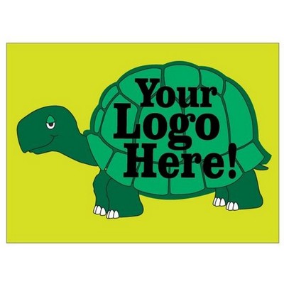 Turtle Rectangle Metal Photo Magnet (2"x3")