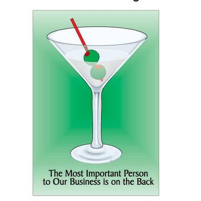 Martini Rectangular Photo Hand Mirror (2"x3")