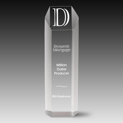 Hexagon Tower™ Award (3"x10"x2")