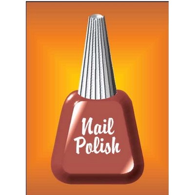 Nail Polish Metal Photo Magnet (2 1/2"x3 1/2")