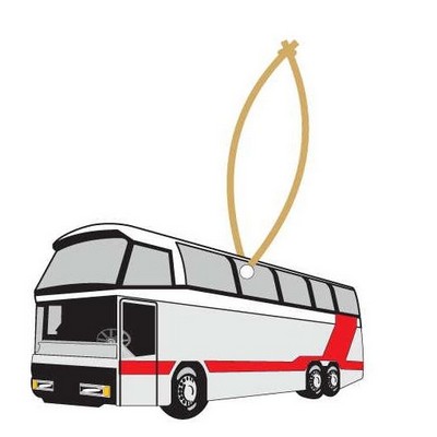Commercial Bus Executive Ornament w/ Mirrored Back (6 Square Inch)