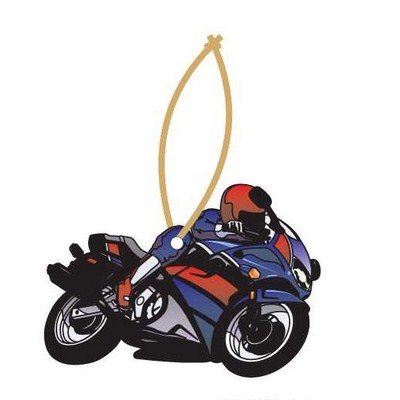 Import Motorcycle Executive Ornament w/ Mirrored Back (8 Square Inch)