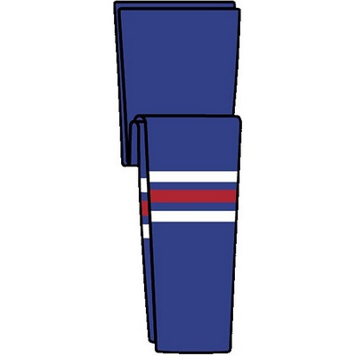 New York Pro Series Blue Away Socks w/White & Red Stripes